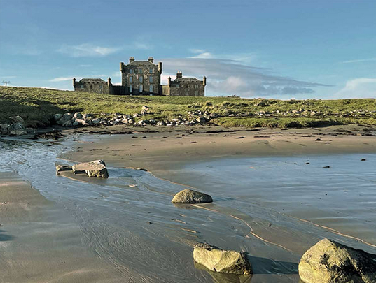 New for 2025: A remote Scottish island... an 18C castle overlooking the beach... a writing &amp; wellbeing retreat for people who want to challenge and change their world.  My 6-day course is for anyone who wants to use their writing for a purpose. Please RT! shorturl.at/vFZ9X
