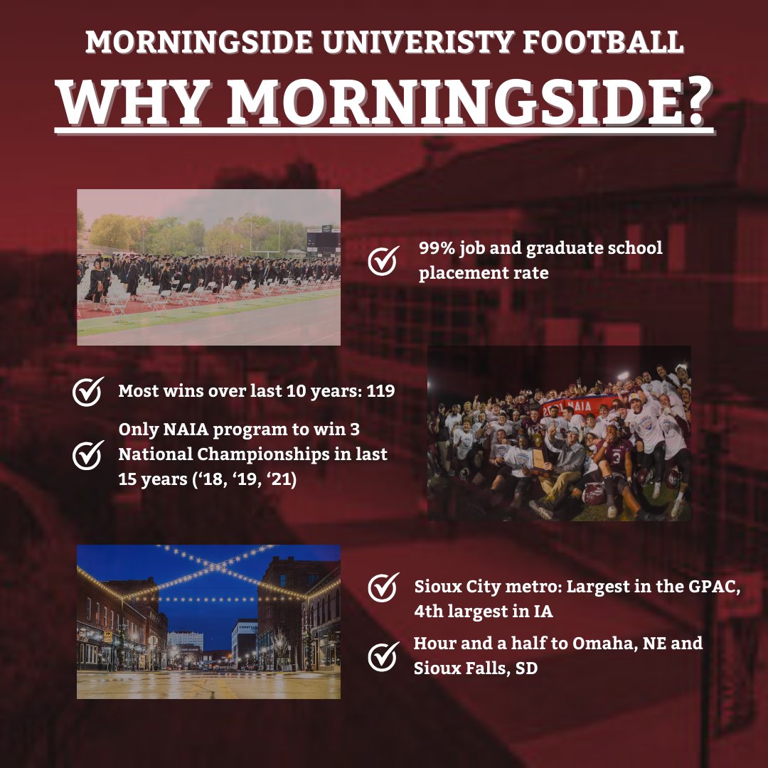 ✅ National Championship Program
✅ Great Academics
✅ Prime Location

What more do you need?!
#RAREbreed #MsideMondays