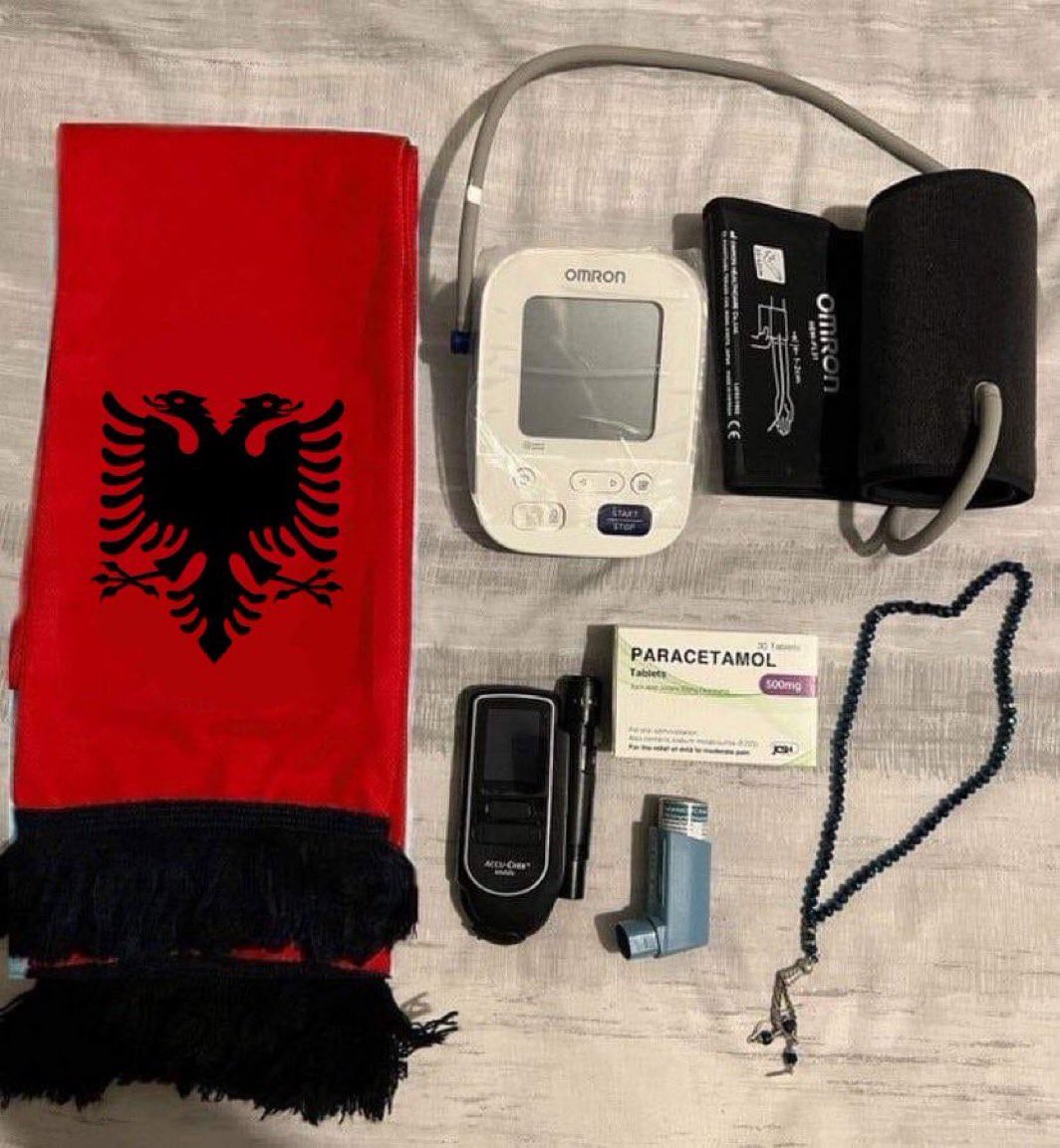 TrollFootball's tweet photo. Albania fans starter pack tonight https://t.co/GuUvRKh1r0