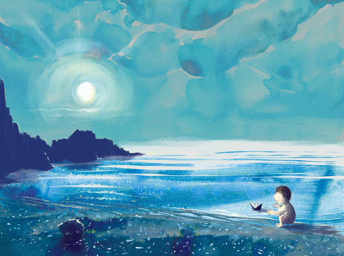 Bradford_Agents's tweet photo. "Out to Sea" by @LisaBdraws 🏖️

Lisa is available as: an author-illustrator or illustrator

Focuses: picture books and board books (open to all #kidlit projects, including spot and cover art for chapter books, MG)

Rep: @KaitlynLeann17 
Website: https://t.co/JmGLQYEnQG https://t.co/Bx36SHqI5y