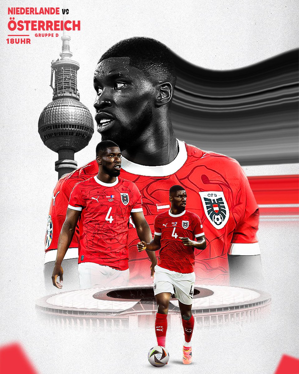 cdydzn's tweet photo. Matchday Poster for @KevinDanso98 against @OnsOranje 
#EURo2024 #NEDAUT #Austria https://t.co/FSav8lkDGW