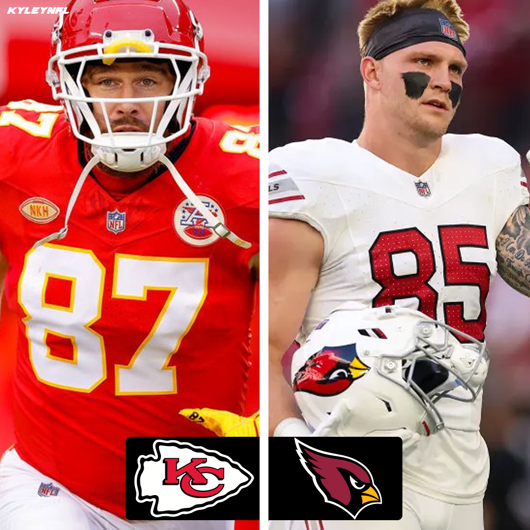 thekyleyates's tweet photo. Who would you rather draft in #fantasyfootball this year?

Like = Arizona Cardinals TE Trey McBride
RT = Kansas City Chiefs TE Travis Kelce https://t.co/UtjhrGmdyw