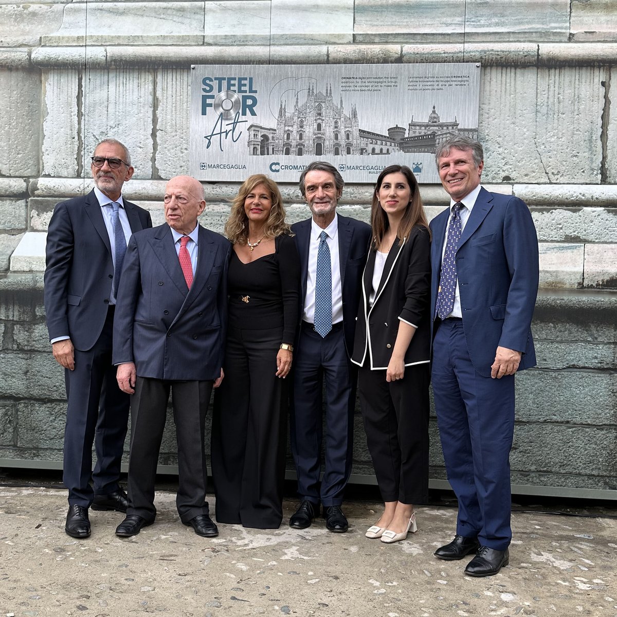 Alessandro Spada (@aspada_) on Twitter photo Oggi #24giugno ho partecipato all’inaugurazione di ‘Steel for Art’, il progetto del #GruppoMarcegaglia che prevede l’installazione all’esterno del <a href="/DuomodiMilano/">Duomo di Milano</a> di 80 pannelli realizzati con una innovativa tecnologia di stampa digitale su coil. Un’occasione per celebrare il Oggi #24giugno ho partecipato all’inaugurazione di ‘Steel for Art’, il progetto del #GruppoMarcegaglia che prevede l’installazione all’esterno del <a href="/DuomodiMilano/">Duomo di Milano</a> di 80 pannelli realizzati con una innovativa tecnologia di stampa digitale su coil. Un’occasione per celebrare il