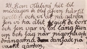 Päiväkirjani juhannuksena 24.6.1799 😊