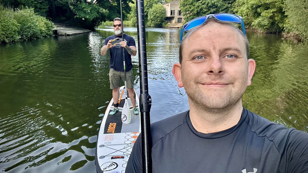 MarkColledge92's tweet image. Two paddles in two days…in this heat 🥵