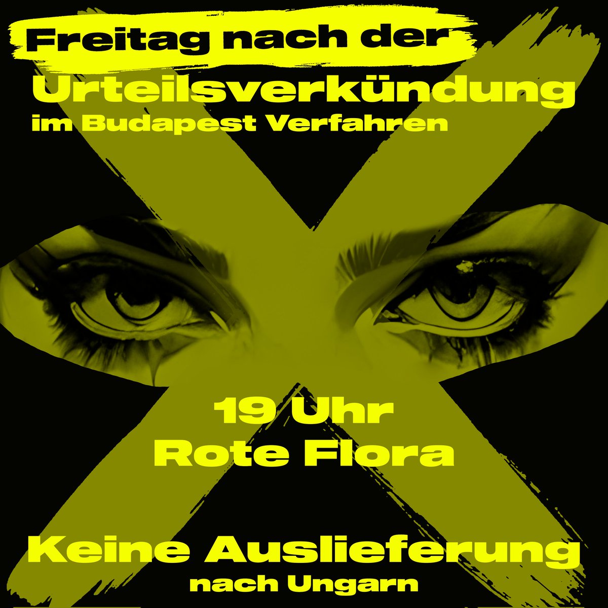 Der Tag der Demo hat sich geändert 
Mehr Infos: de.indymedia.org/node/370630