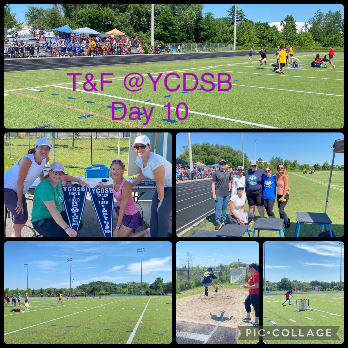 An exciting day of #TrackAndField for the 7 <a href="/YCDSB/">York Catholic District School Board</a> Junior Schools. Congrats to all of the athletes 🎉