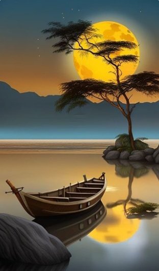 💛🌝

Peaceful evening everyone 
Full Moon and Gorgeous Landscape 
🌝💛