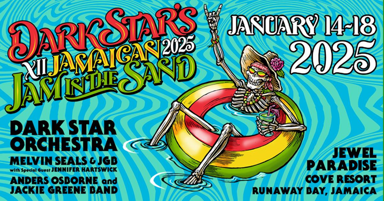 Terrapin_Nation's tweet photo. The best beach gig of every year has been announced for 2025! DSO's Jam in the Sand will be back in Jamaica January 14-18, with a particularly great line up of guests including @MelvinSealsJGB wsg @Jhartswick, @thejackiegreene Band &amp; @Anders_Osborne!

@johnkadlecik @islandgigs https://t.co/y4OT5w9iam
