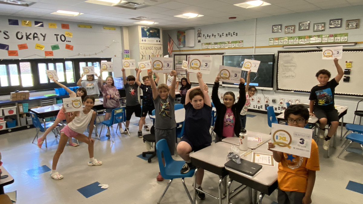 Mr.Hernandez ๐จ๐ปโ๐ซ๐โ๏ธ๐ (@mr_hernandezrvs) on Twitter photo Presenting the IXL Winners of 3rd Grade!!! Congratulations Room #15!! ๐ Proud of my students!!! ๐<a href="/HazletProud/">Hazlet Township Public Schools</a> Presenting the IXL Winners of 3rd Grade!!! Congratulations Room #15!! ๐ Proud of my students!!! ๐<a href="/HazletProud/">Hazlet Township Public Schools</a>