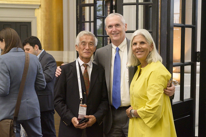 With long-time DCR Editorial Board member - Professor Akira Sugita (Yokohama, Japan) and my wife Susan, enjoying the DCR Reception during 2024 ASCRS convention, Baltimore, MD