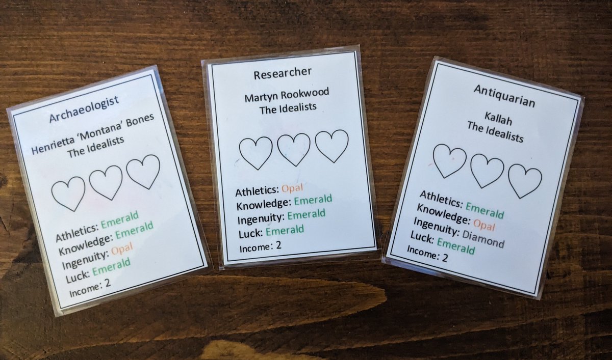 CaptainShmaser's tweet photo. Megagame flashback Monday.

Who remembers these old IBaM 2019 cards?

My co-designer dredge them out of what I can only describe as his "Monica's Cupboard" of games.

Don't worry, we won't be using these old relics in actual play come July 13th :)

Would you like to know more? https://t.co/AHDBql7LEC