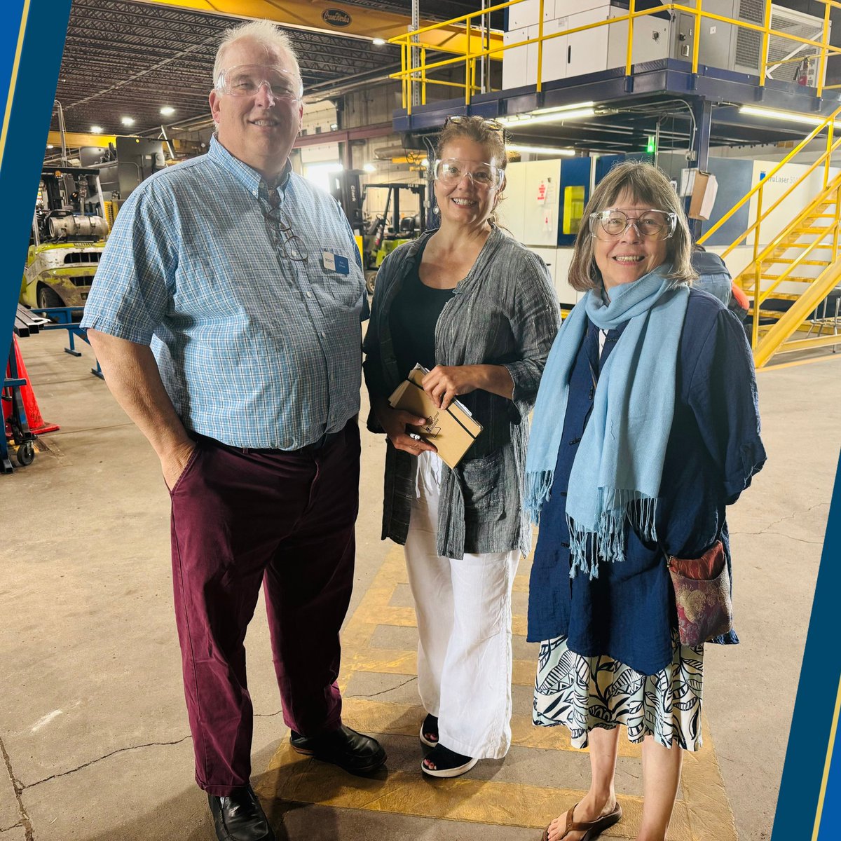 FASTequip's tweet image. Thank you to Rick, Camille and Rebecca of West Central Initiative for spending time with us today in Glenwood. We appreciate that like us, your efforts are to ensure our communities and employees thrive! #WestCentralInitiative #manufacturing