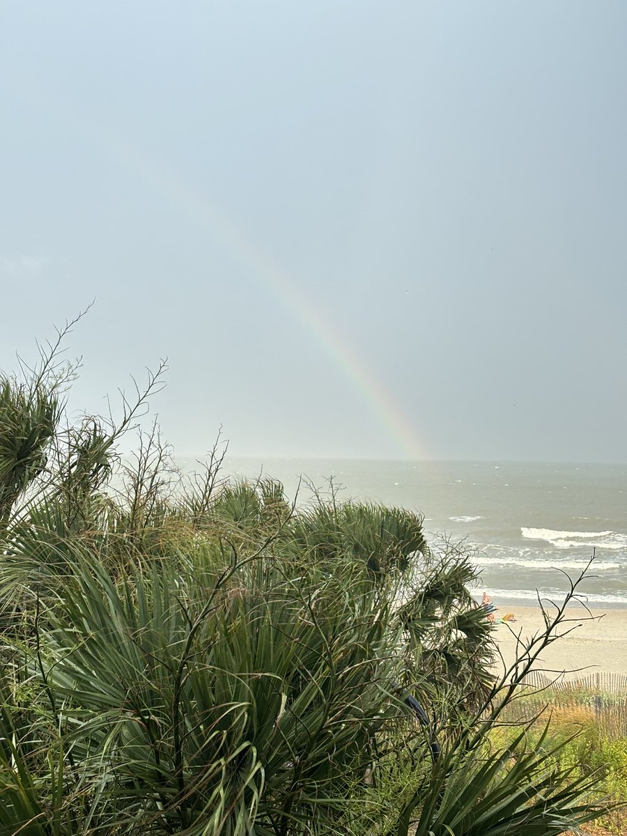 Joyouss0's tweet photo. Stormβs a-brewinβ¦. But I already see that Godβs got it under control π #Rainbow #GodsPromise #HisCovenant #MyrtleBeach @MyMyrtleBeach https://t.co/ZVFzeT7dJd