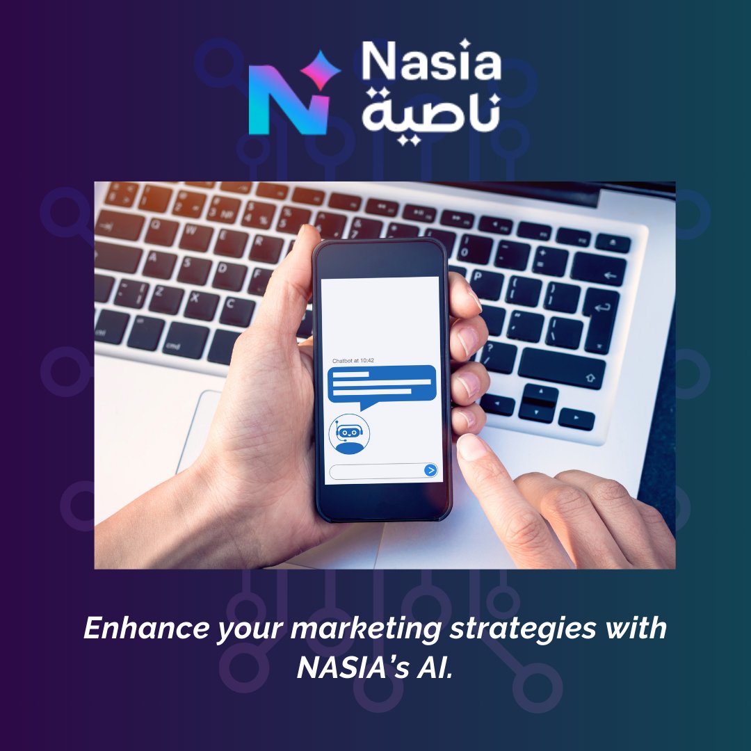 Nasia_AI's tweet photo. Enhance Your Marketing Strategies with NASIA's AI! 🚀
Leverage the power of AI to supercharge your marketing efforts. NASIA's advanced algorithms provide valuable insights and optimize your strategies for maximum impact.
#NASIA #AI #MarketingStrategy #ArtificialIntelligence https://t.co/rr7cRiVj3b
