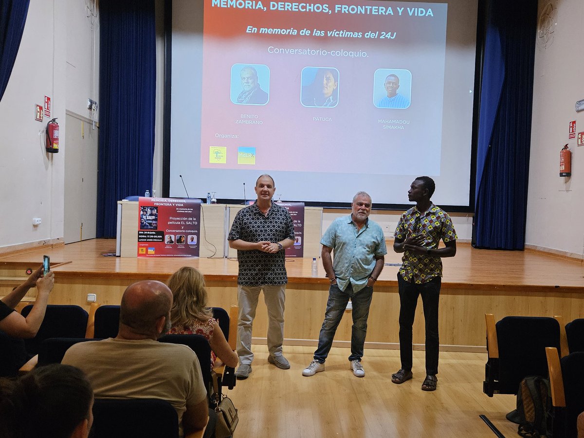 Recordando el segundo aniversario del 24J #masacremelilla. Justicia memoria y reparación.