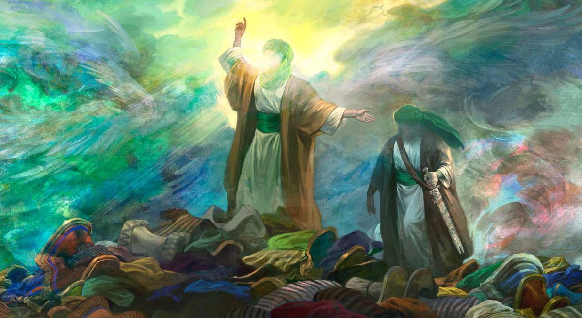 انت العليُّ الذي فوقَ العُلا رُفِعا
ببَطن مكّة وسط البيتِ اذ وُضِعا #عيد_الغدير_الأغر