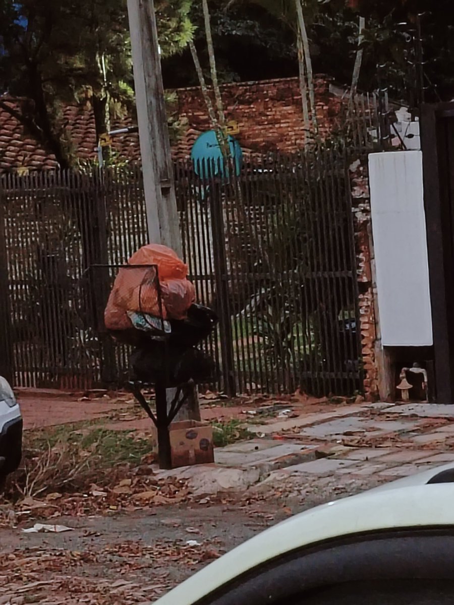 Como siempre no se espera nada bueno de las "autoridades" electas.  La <a href="/AsuncionMuni/">Municipalidad de Asunción</a> y <a href="/AsuDsu/">Servicios Urbanos</a> parece que no va a pasar más a recoger la basura (una semana) cerquita de la Muni (zona barrio Herrera)