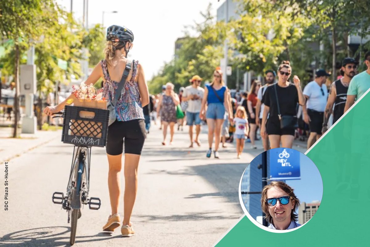 Coalition mobilité active Montréal tweet media