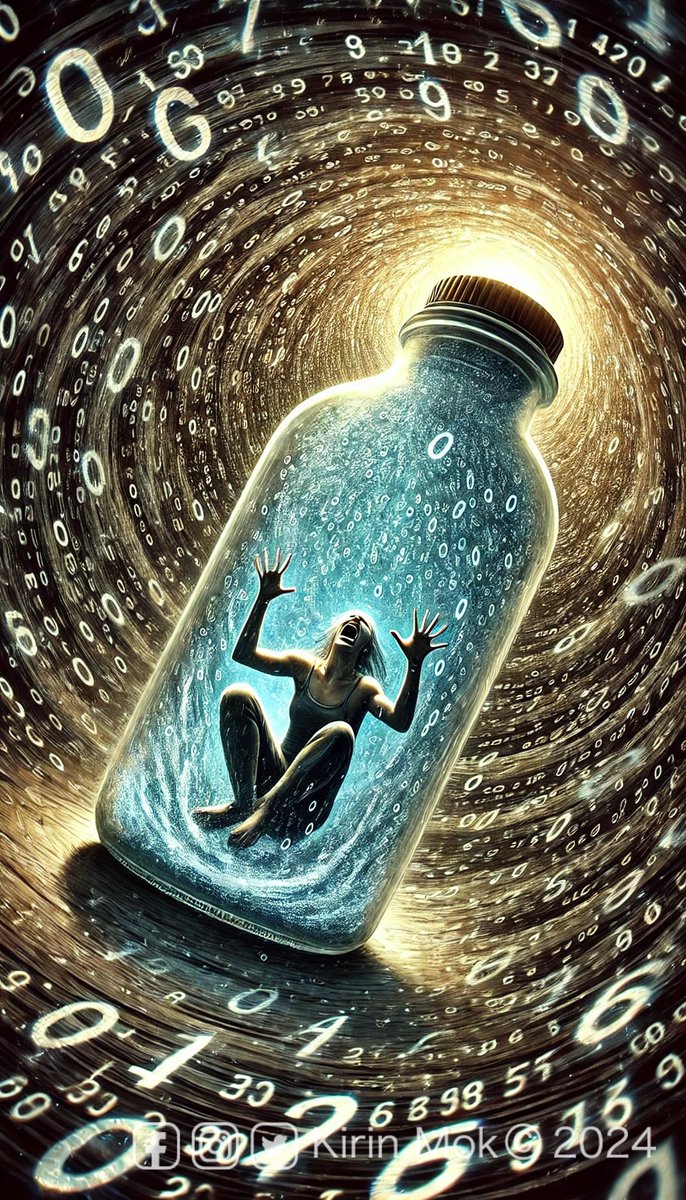 kirinmok2015's tweet image. Technology isn't liberation, but another form of imprisonment. Are you ready to break this bottle? #DigitalPrison #TechReflection #SelfLiberation