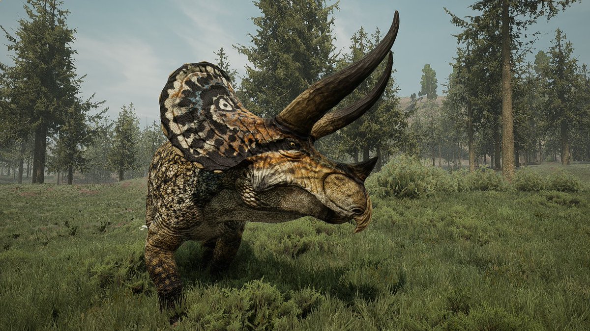 Today, Armoured #Eotriceratops just got released for @pathoftitans ...