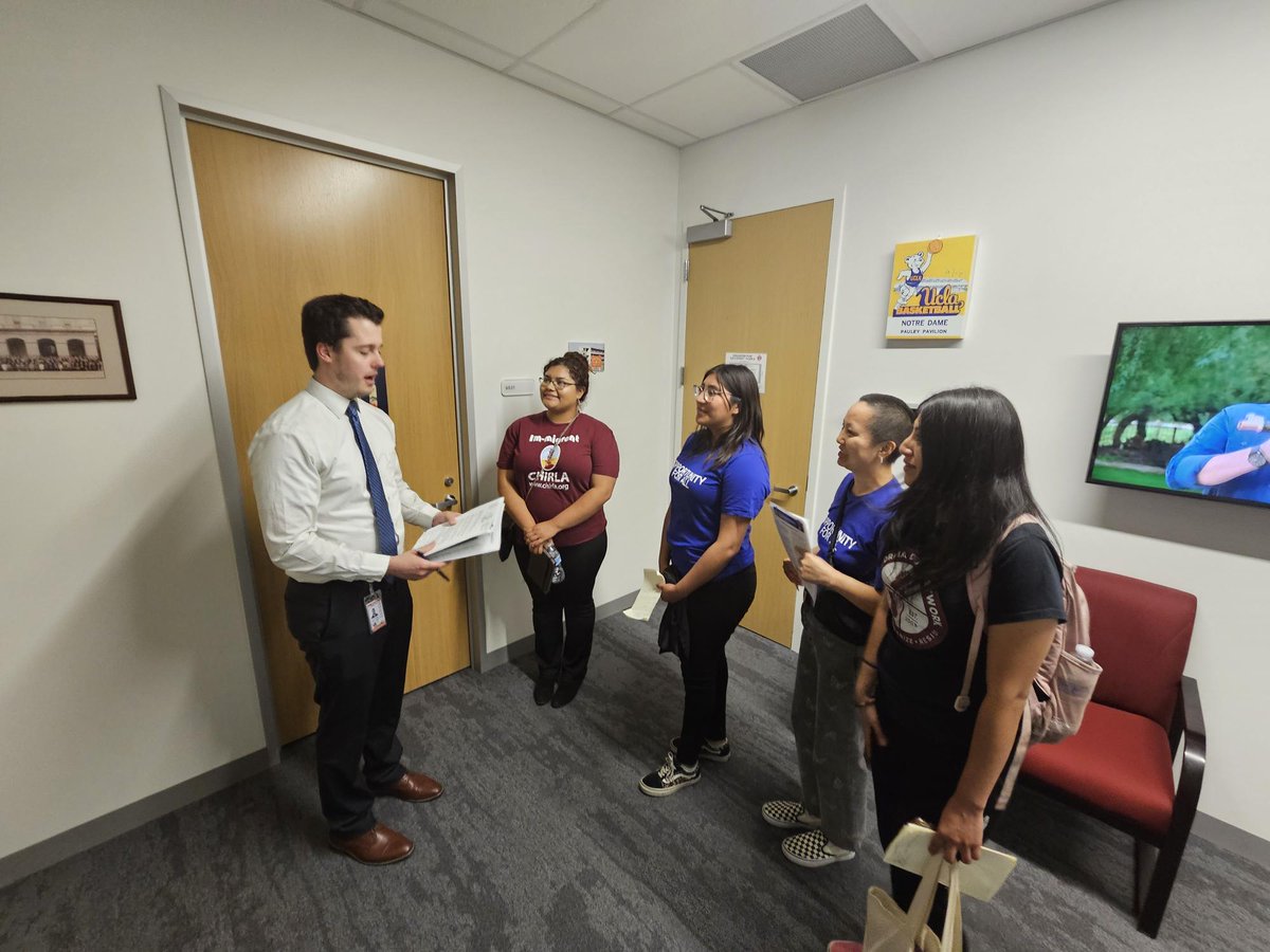 CHIRLA's tweet photo. The "Opportunity for All Act" heads to the CA Senate this week, & CHIRLA members are in #Sacramento to join the #Opp4All coalition & fight for undocumented students! We support Opp4All because it would allow undocu students to work at CA public colleges and universities! #CALeg https://t.co/fbgms4X0dY