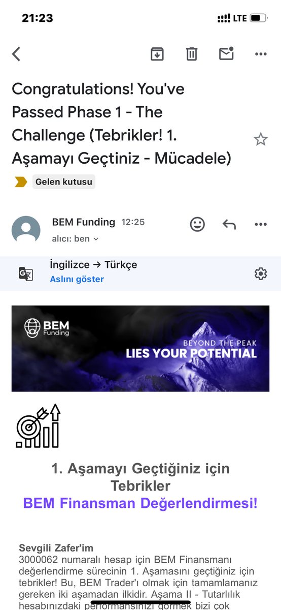 zes_trade's tweet photo. İlk fazı ilk iki günde bitirmiştim fakat üç trade günü kuralı sebebiyle bugün bitti.
Live hesaba geçtiğimde bana mantıklı, mantıksız gelen tüm düşüncelerimi paylaşacağım.

Ayrıca Türk bir ekibin böyle işler yapması çok güzel. Emekleri için @dd_finance @efloud  teşekkürler.