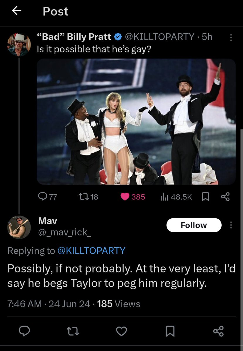 hairpin_chair's tweet photo. So I opened up the "He's Gay" tag that's trending and... https://t.co/As1EFZ33a4