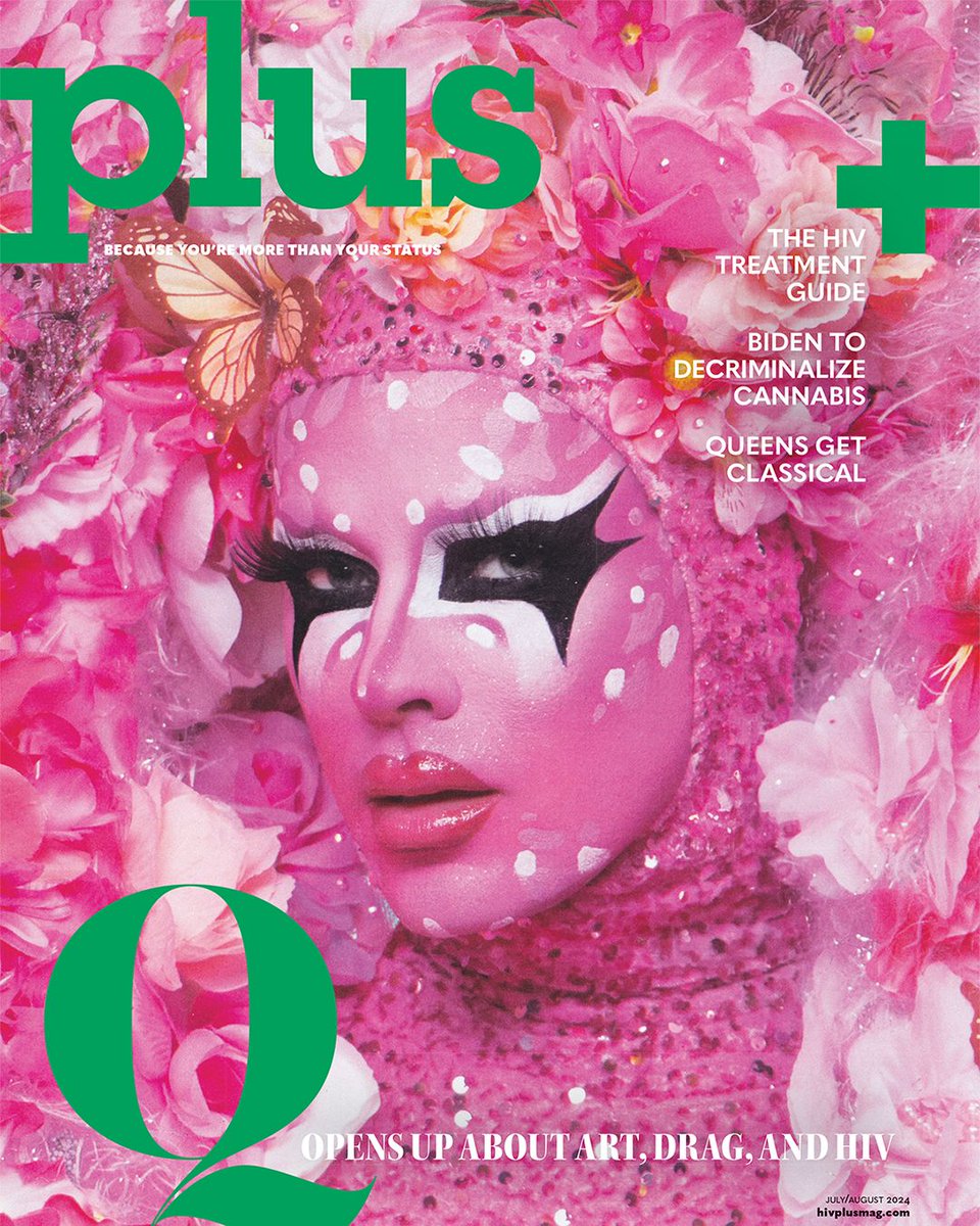 HIVPlusMag's tweet photo. .@RuPaulsDragRace star Q is the first cast member since the show moved to MTV to discuss her HIV status on this global platform that is now reaching a record-breaking number of fans from around the world.

Read our latest cover feature: https://t.co/fW8ruBnSbs https://t.co/x7iVjatBDW