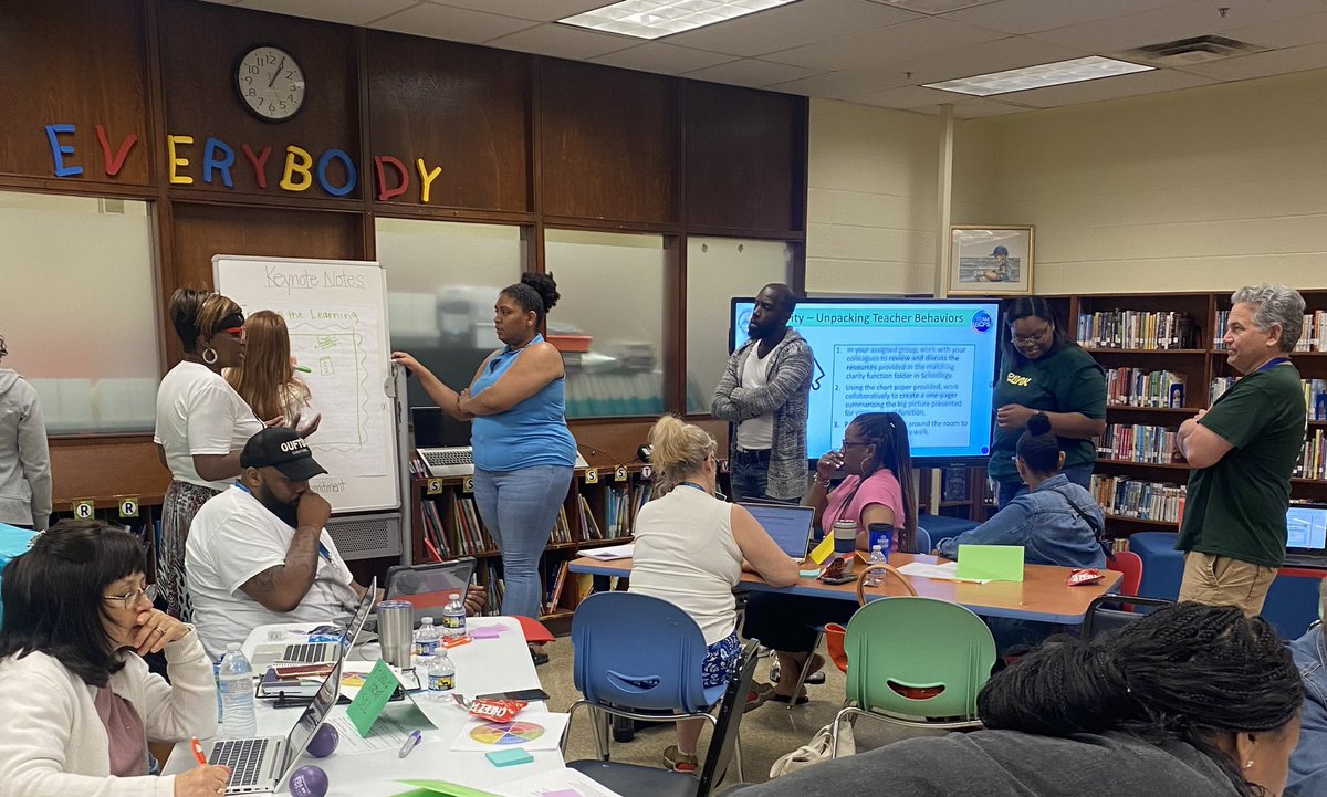 MrsRothCS's tweet photo. @ChatsworthSch is having a fantastic day of learning in collaboration with @TeamPowhatan as we all level set Teaching &amp; Learning Expectations in @BaltCoPS! 💬✨💭 https://t.co/GIKlAM2DD5