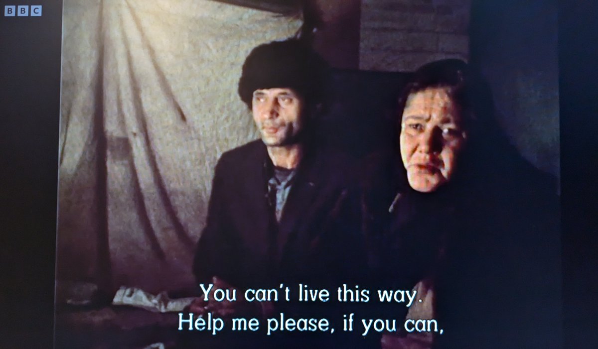 BroadPeter's tweet photo. Watching Traumazone on BBC: elderly couple living in abandoned tunnels under Moscow, post-Soviet collapse. 

Reminded me of this shocking clip of a guy living in the Las Vegas tunnels.  Except he's in the world's largest economy and the clip's from this year https://t.co/ZBFiN1yyvx