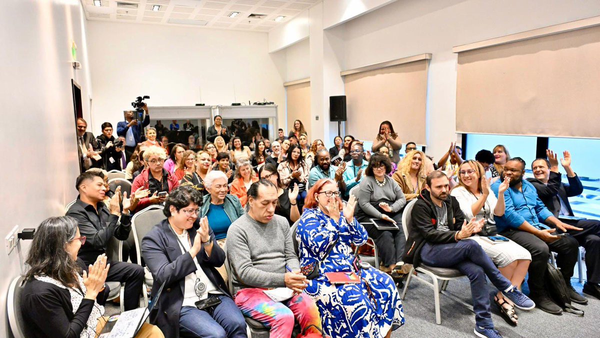 UNIBAMSupport's tweet image. LGBTI OAS LAC Coalition meeting in Paraguay before the OAS General Assembly.@MFABelize @JohnBricenoBZE