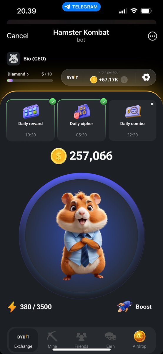 Join hamster kombat

t.me/hamster_Kombat…

#HAMSTERKOMBAT #airdrop #hamsterkombat