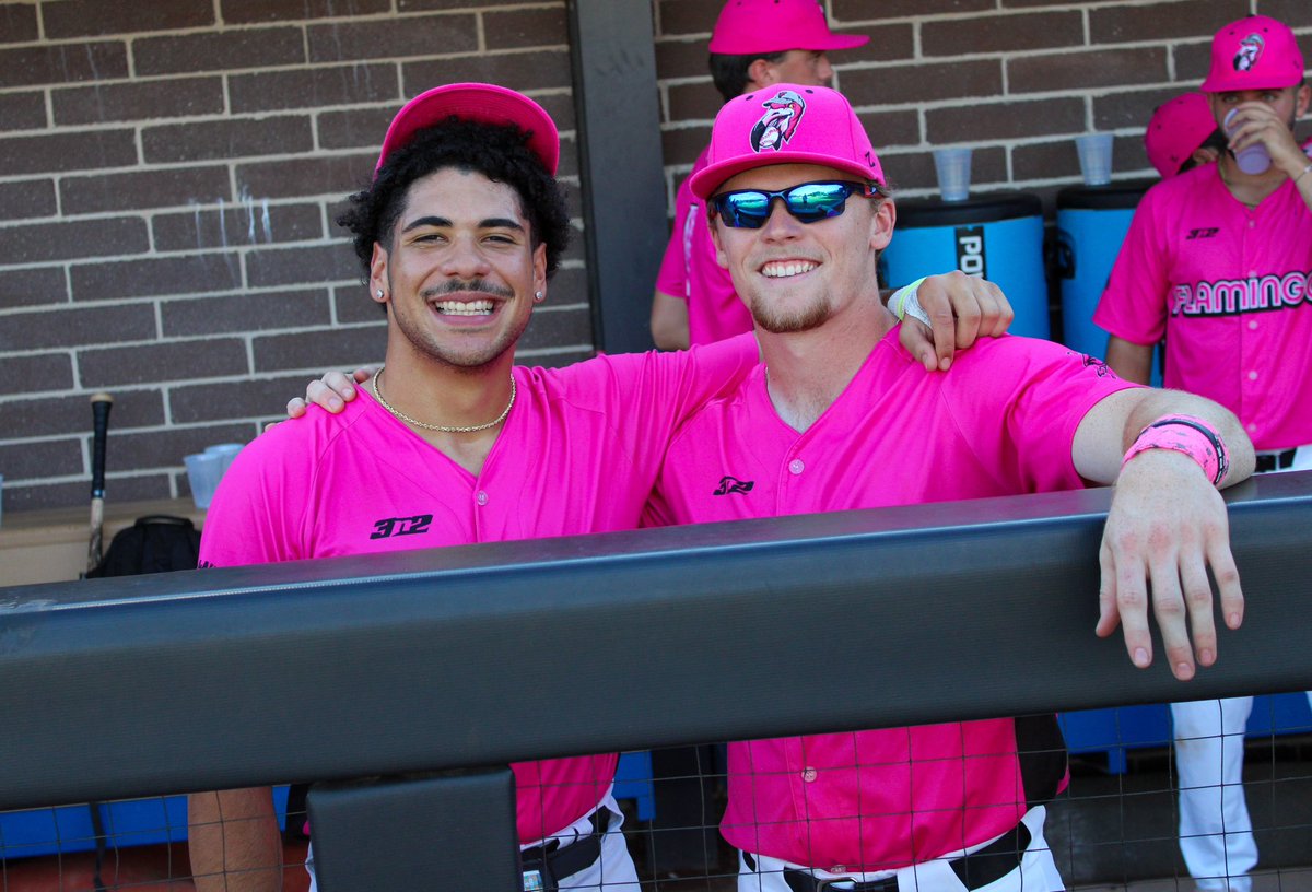 FloFlamingos's tweet photo. Nothing but BIG smiles at Carolina Bank Field allllll summer long 😄☀️🦩

#FlockOn #FlockIsHot https://t.co/xyQ3UUVsyU