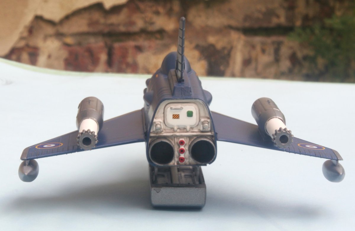 hws5mp's tweet image. Woo-hoo! My Skydiver FU-2 appears to have won the What-If Modellers 1-Week Group Build!

(100% certain that's 'cos other, better modellers didn't take part this year for personal reasons, mind you.)

#scalemodelling #modelmaking #whatif #gerryanderson #ufo