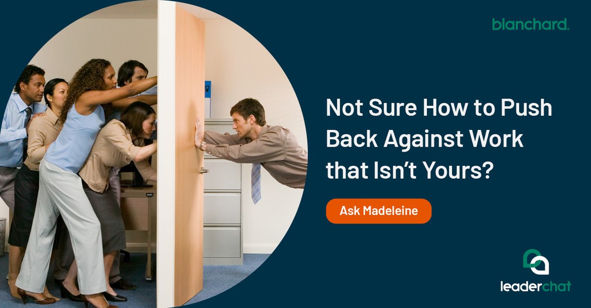 LeaderChat's tweet image. It&apos;s great to be a supportive colleague, but what do you do when you&apos;re taken for granted? Madeleine shares tips on setting boundaries and assertively yet respectfully standing up for yourself in her latest blog. Read more: okt.to/L0rwPE

#Leadership #BoundarySetting