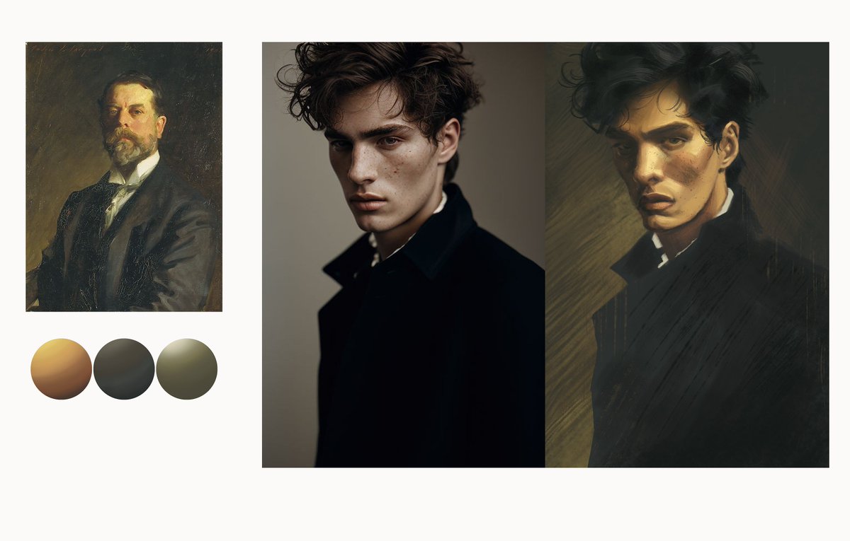 Final project with @yuhong_ding_art @we_are_brainstorm_school 
Had to use a reference photo and apply the color of a master painting. 2/2