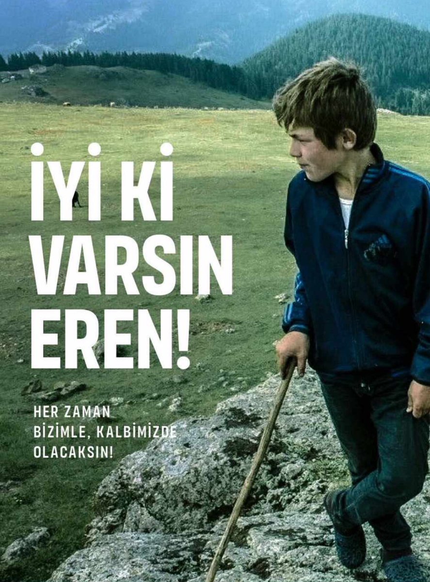 Bozokbey52's tweet photo. İyi ki varsın EREN 🇹🇷🇹🇷🇹🇷

#iyikivarsınEren https://t.co/ajVERJWSll
