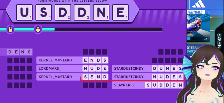 No way this was an accident 🤣#wordsonstream #vtuber