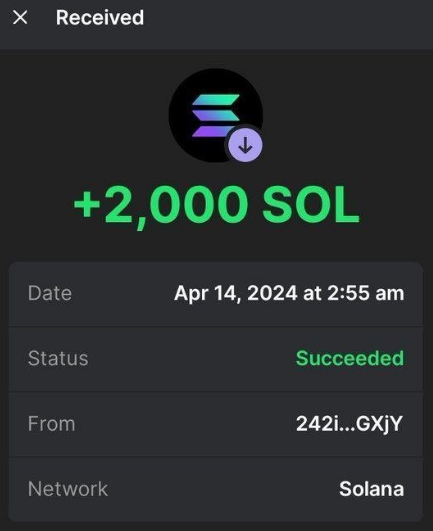 First 2000 Solana wallets gets a guaranteed FREE SOL (yes, for real)

Drop your $SOL address 👇🏻

💟 &amp; 🔁 + Follow  🔔

Register airdropbandits.xyz

Check your wallet in 24 hours

#Airdrop #Hamsterkombat #Memefi #Pixeltap #Blum