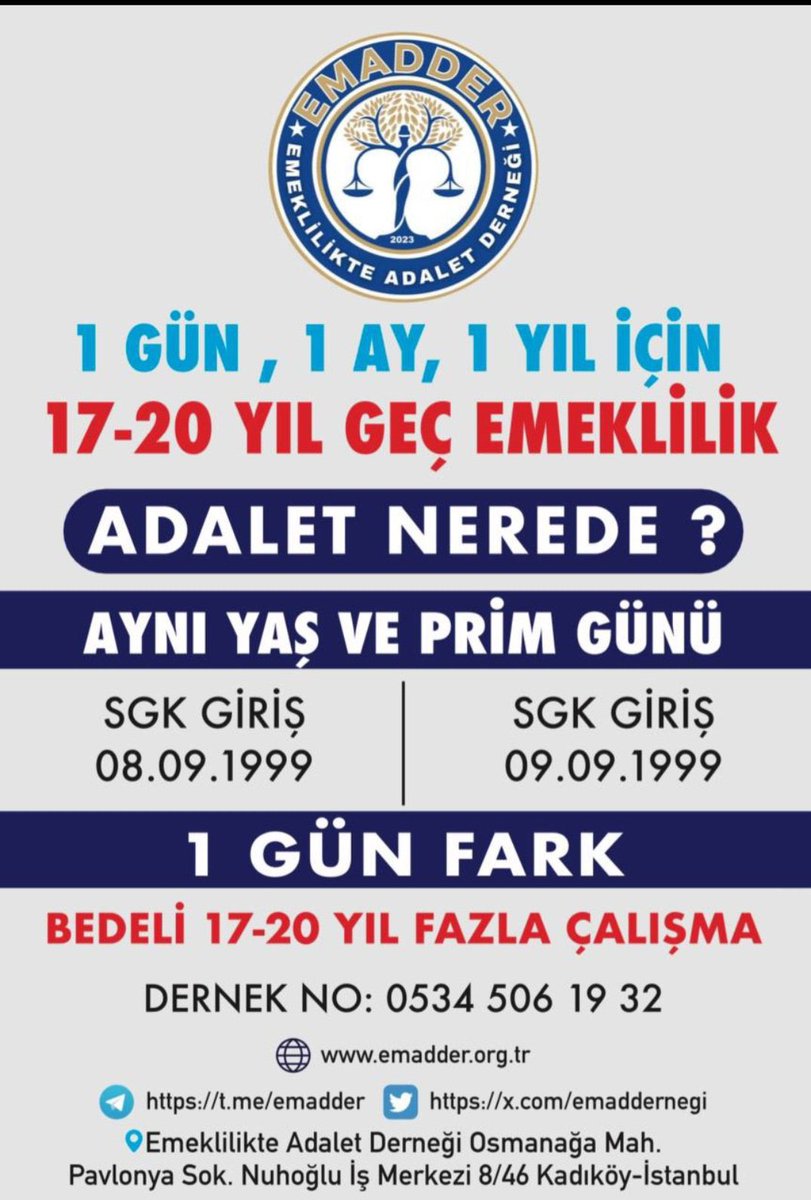 #EnBüyükMağduriyetKademe
BU ADALETSİZLİĞİ KABUL ETMİYORUZ