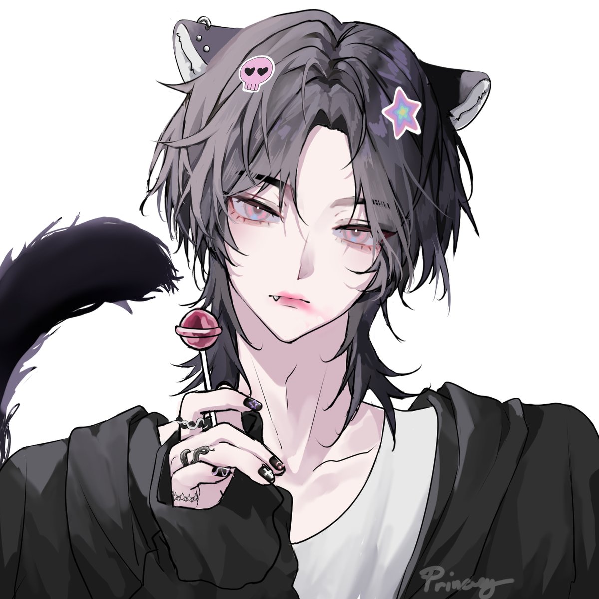 suppose to be a sketch but then it became a full illustration lolll