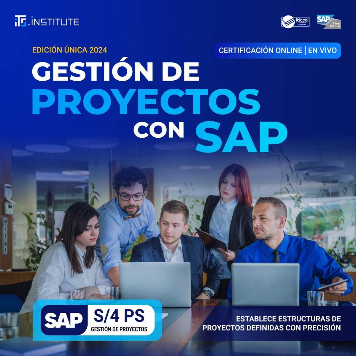edtechmundo's tweet image. Profesionales líderes de proyectos! 🚀 Aperturamos la especialización SAP PS.
Única edición del año de nuestra Especialización en SAP Gestión de Proyectos. 
#SAP #SAPPS #GestiondeProyectos #ProjectManager #ProyectosIndustriales #ProjectSystem #SAPS4HANA #CursosSAP #CursosOnline