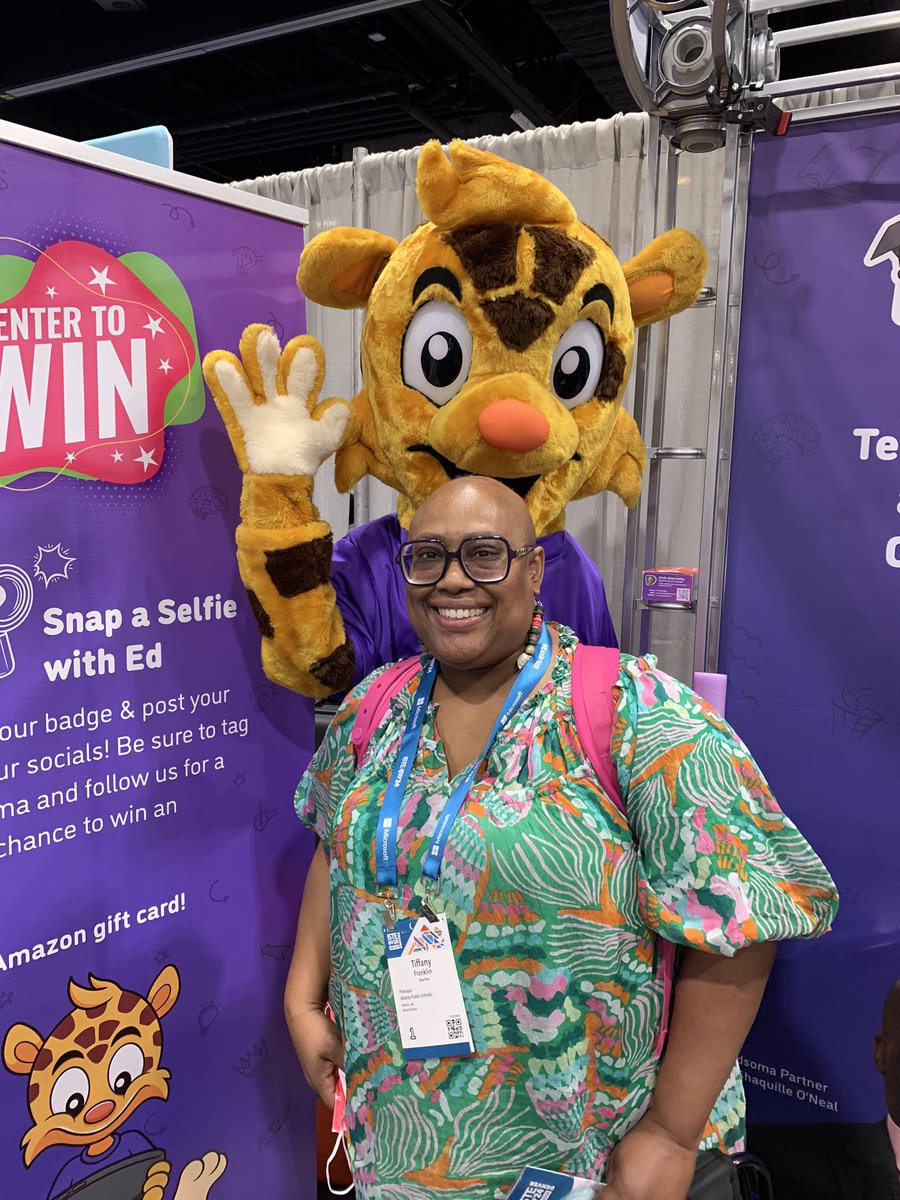 Dr. Tiffany Franklin (@tnfranklin) on Twitter photo Enjoying the ISTE 24 conference! Stopped by <a href="/Edsoma_Reads/">Edsoma Reads</a> table to learn about their AI Interactive Reading Assistant. #iste24 Enjoying the ISTE 24 conference! Stopped by <a href="/Edsoma_Reads/">Edsoma Reads</a> table to learn about their AI Interactive Reading Assistant. #iste24