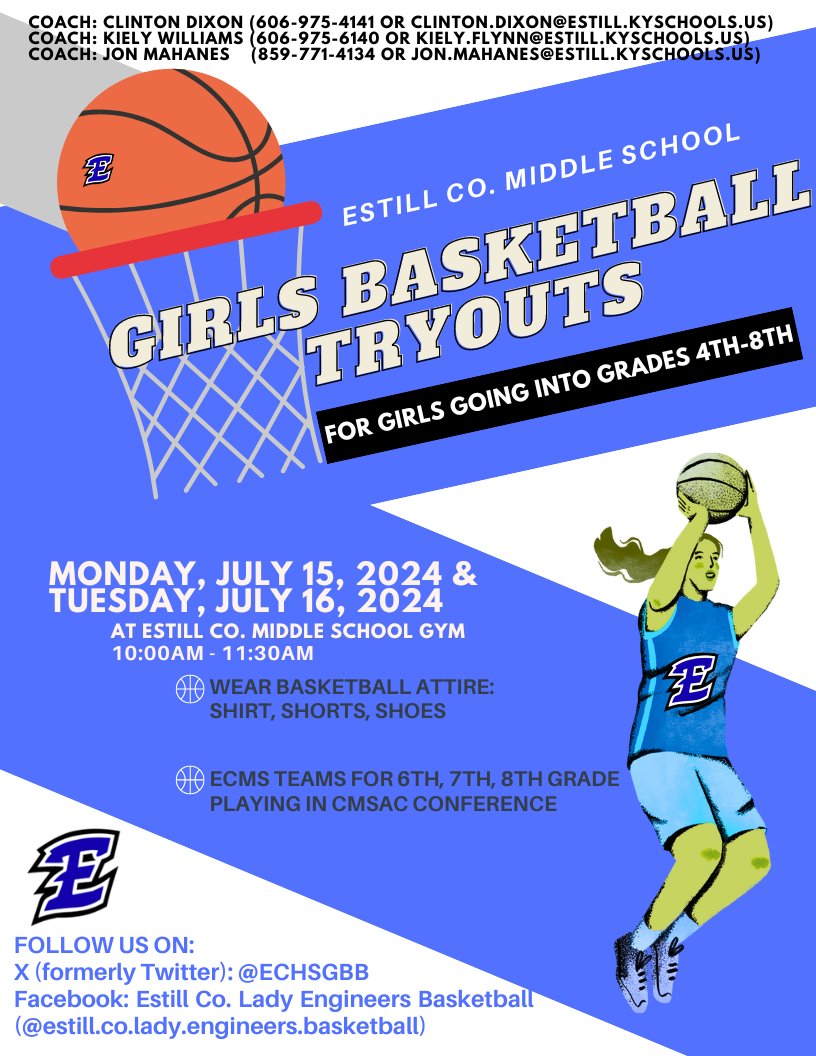 ECHS Lady Engineers Basketball tweet media