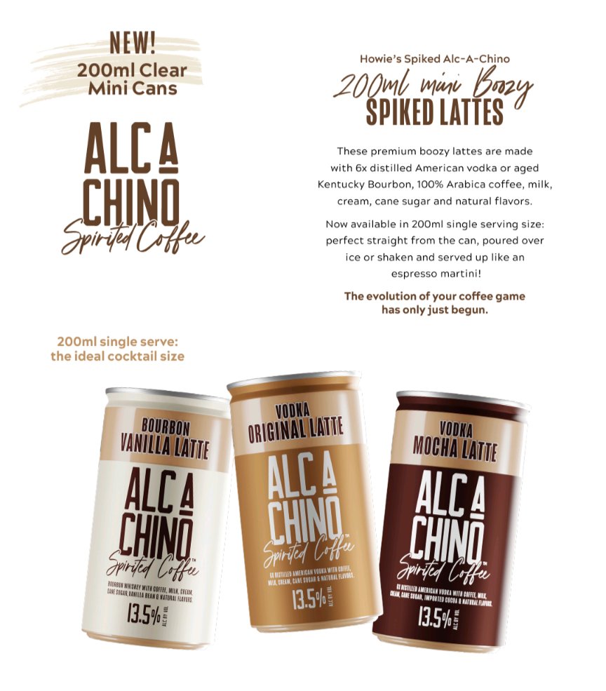 AtlanticBev's tweet image. Alc A Chino is taking the summer by storm and these little boozy coffee drinks are new fan favorites!
.
.
.
#readytodrinkcocktails #cocktails #cannedcocktails #alcachino #coffee #coffeelover #craftlantic #howiesspiked
