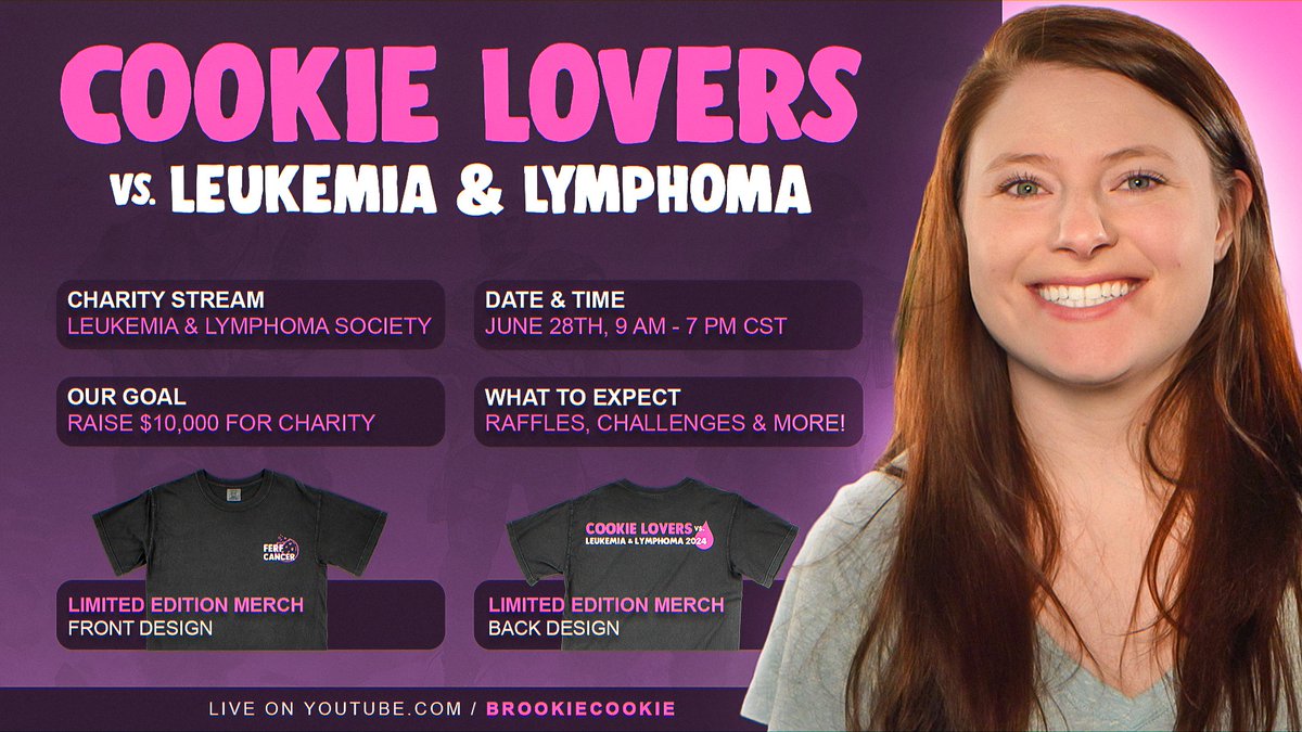 We are 5 DAYS away from our 2024 Charity Stream!

<a href="/iamExpel/">Expel</a> and I will be live on all of our channels ready to raise some serious money for Leukemia &amp; Lymphoma Society! <a href="/LLSusa/">伊藤佑愛</a> 

Please retweet, like, and comment to spread the word!
