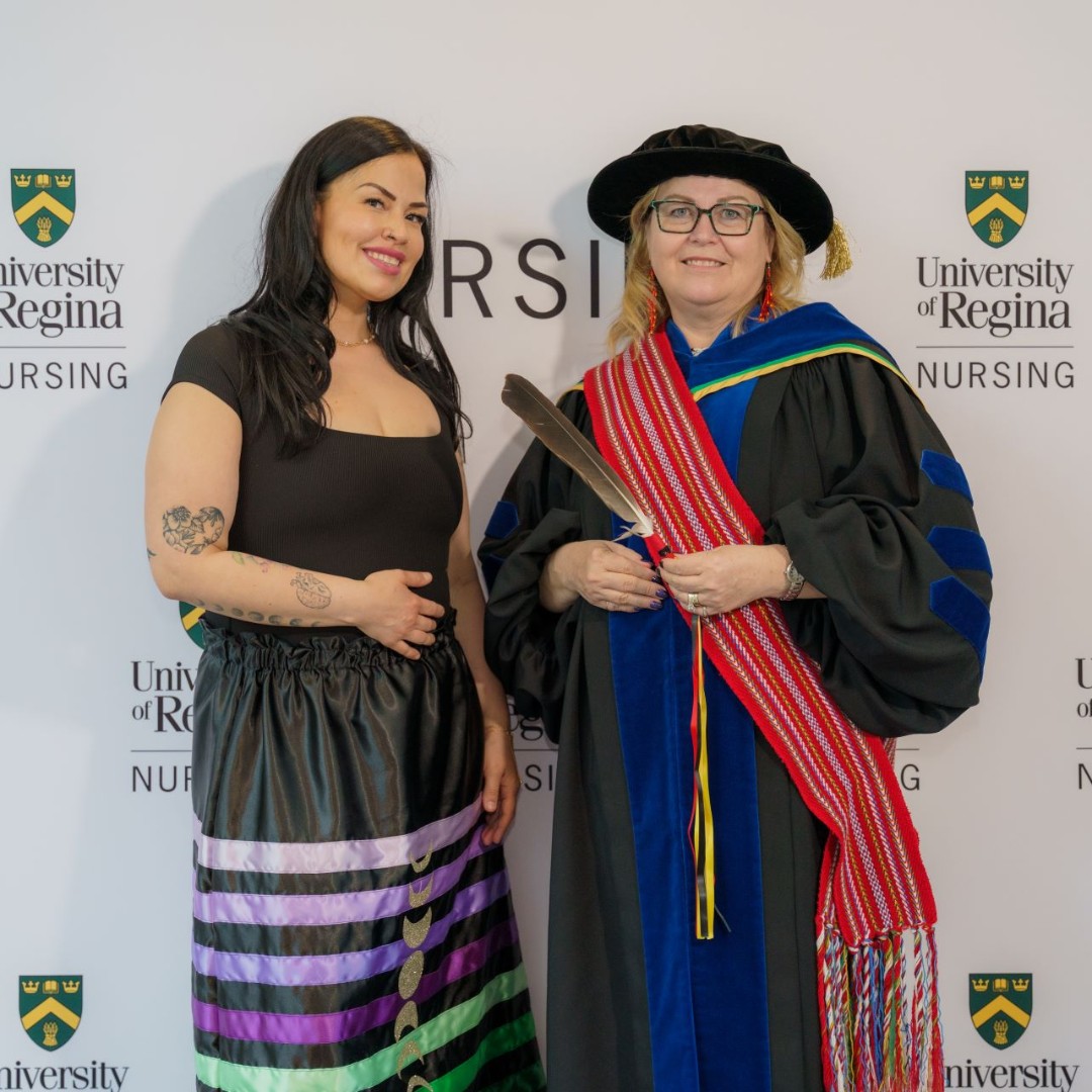 URFacultyofNur1's tweet photo. Spring Convocation 2024 After Event - Feathers &amp; Sashes #IndigenousNurses #SCBScN #FacultyofNursing #SaskpolytechNursing @UofRegina @Saskpolytech https://t.co/q4ZpxMyVTH