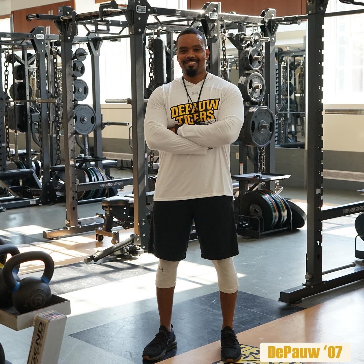 DePauw Tigers (@depauwathletics) on Twitter photo Join us in welcoming Larry Howard (DPU β07) as DePauw Athletics' 1st Head Strength & Conditioning Coach & new Director of Welch Fitness Center!
Look for updated social posts featuring the fitness center & BTS of our S&C program!
Follow @dpu_recfit on IG and <a href="/WelchFitness/">DePauw Fitness Center & Classes</a> on X. Join us in welcoming Larry Howard (DPU β07) as DePauw Athletics' 1st Head Strength & Conditioning Coach & new Director of Welch Fitness Center!
Look for updated social posts featuring the fitness center & BTS of our S&C program!
Follow @dpu_recfit on IG and <a href="/WelchFitness/">DePauw Fitness Center & Classes</a> on X.