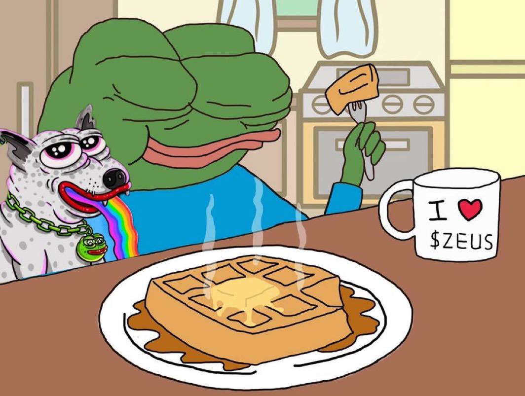 Zeus by Matt Furie tweet media